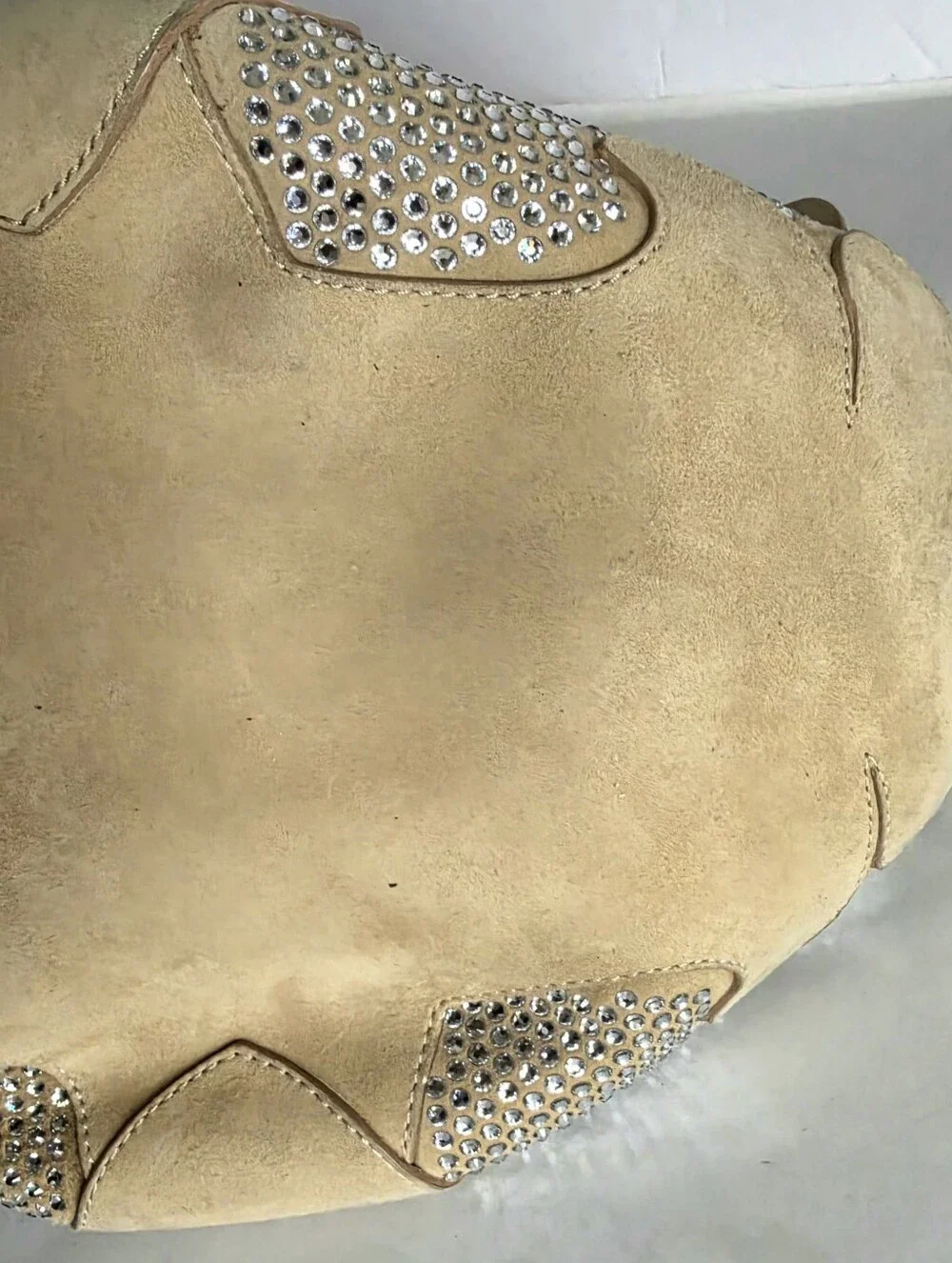 Jimmy Choo Grant Hobo With Swarovski Crystals
